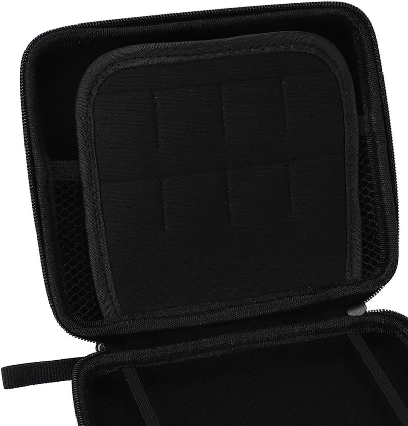 CHICIRIS Carrying Case for 2DS with 8 Game Card Holders Protective Hard Shell Travel Carrying Case Pouch for Console Accessories Shockproof Dust Proof (Blue) - Image 5